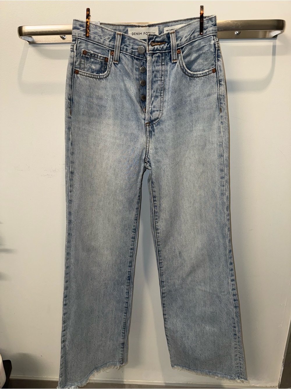 Aritzia Denim Forum high rise wide leg farah jean (5’2” and under)